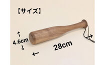 肩たたきバット&nbsp;肩たたき棒&nbsp;木製&nbsp;ウォールナット