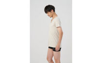 【数量限定】リライブインナー/メンズ/半袖/ベージュ（Lサイズ）&nbsp;【&nbsp;リカバリーウェア&nbsp;インナー&nbsp;メンズ&nbsp;インナーシャツ&nbsp;半袖&nbsp;アンダーシャツ&nbsp;機能性シャツ&nbsp;肌着&nbsp;プレゼント&nbsp;ギフト&nbsp;】