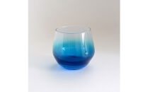 【THE&nbsp;EASTON】山中塗クリスタルタンブラー&nbsp;TSUNAGUタイプ&nbsp;ブルー/グリーングラデーション