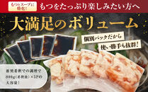 【2026年12月お届け】訳あり！博多醤油もつ鍋&nbsp;10人前(2人前×5セット)