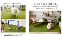 【高島屋選定品】　ｓｈｉｂａ－ｃｏｃｏｃｈｉ室内用人工芝ホームタイル１２枚　TT400HT