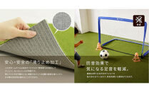 【高島屋選定品】　ｓｈｉｂａ－ｃｏｃｏｃｈｉ室内用人工芝ホームタイル１２枚　TT400HT