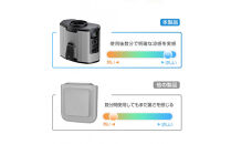 【グレー】腰掛け扇風機&nbsp;ベルトファン&nbsp;12000mAh/24000mAh大容量&nbsp;2026年新モデル&nbsp;モバイルバッテリー機能&nbsp;首掛け&nbsp;卓上&nbsp;iPhone16/15充電&nbsp;10段階風量&nbsp;ストラップ付&nbsp;コンパクト&nbsp;熱中症対策&nbsp;軽量&nbsp;Type-C充電&nbsp;長時間稼動&nbsp;ハンズフリー&nbsp;屋外作業&nbsp;90日安心保証付【PL保険加入済み製品・安心】