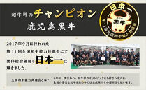 【特別企画】鹿児島黒牛カタローススライスセット計600ｇ〈R-701〉