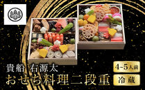 【京都&nbsp;貴船&nbsp;右源太】おせち料理二段重(冷蔵)約4～5人前｜&nbsp;老舗料亭&nbsp;おせち&nbsp;京都&nbsp;貴船&nbsp;料理旅館&nbsp;料亭&nbsp;おせち二段&nbsp;4人&nbsp;5人&nbsp;おすすめ&nbsp;グルメ&nbsp;京料理&nbsp;2027&nbsp;お取り寄せ&nbsp;年内配送&nbsp;oseti&nbsp;京都おせち&nbsp;迎春おせち&nbsp;本格おせち&nbsp;定番おせち&nbsp;年末&nbsp;年始&nbsp;正月&nbsp;お祝い&nbsp;贅沢おせち&nbsp;老舗&nbsp;ふるさと納税おせち&nbsp;御節&nbsp;お節料理&nbsp;人気&nbsp;送料無料&nbsp;ふるさと納税