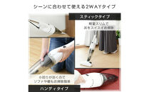 YAMAZEN　スティッククリーナー　ZC-MS40(W)　QQ555