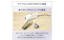 YAMAZEN　スティッククリーナー　ZC-MS40(W)　QQ555