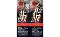 【令和8年9月5日(土)】相模原納涼花火大会エリア入場券（協賛）2枚セット