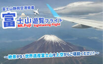 【２名参加用】静岡空港発着&nbsp;富士山遊覧フライト／FDAで約55分の遊覧　ラド観光のFDA利用ツアーふるさと納税