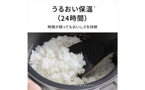 パナソニック&nbsp;可変圧力IHジャー炊飯器　SR-C306E-K　炊飯容量0.5~3.5合　ブラック