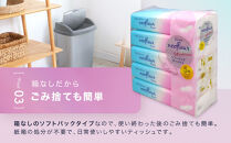 ソフトパックティッシュ　5個パック（コンパクト）×12セット(60個）&nbsp;|&nbsp;箱なし&nbsp;フィルム包装&nbsp;ソフトパック&nbsp;ティッシュ&nbsp;洗面所&nbsp;キッチンまわりで使いやすい&nbsp;持ち運び&nbsp;アウトドア&nbsp;車内&nbsp;コンパクト&nbsp;パッケージ&nbsp;100％パルプ&nbsp;人気&nbsp;おすすめ&nbsp;エコ&nbsp;防災&nbsp;備蓄&nbsp;送料無料&nbsp;愛知県&nbsp;名古屋市