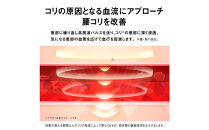パナソニック&nbsp;高周波治療器コリコランワイド（腰用セット）EW-RA550W-K&nbsp;ブラック