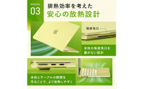 【堺市企画】Macbook&nbsp;カバー&nbsp;Neo13inch&nbsp;シトラス&nbsp;HOGOTECH
