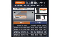 【堺市企画】Macbook&nbsp;極薄キーボードカバー&nbsp;Air/Pro/Neo対応&nbsp;日本語JIS配列&nbsp;マットクリア