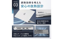 【堺市企画】Macbook&nbsp;カバー&nbsp;Pro16inch&nbsp;マットクリア&nbsp;HOGOTECH