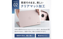 【堺市企画】Macbook&nbsp;カバー&nbsp;Neo13inch&nbsp;マットクリア&nbsp;HOGOTECH
