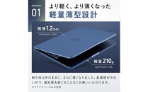 【堺市企画】Macbook&nbsp;カバー&nbsp;Neo13inch&nbsp;インディゴ&nbsp;HOGOTECH
