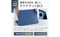 【堺市企画】Macbook&nbsp;カバー&nbsp;Neo13inch&nbsp;インディゴ&nbsp;HOGOTECH