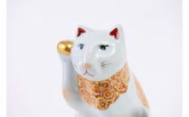 6号招き猫　金襴手