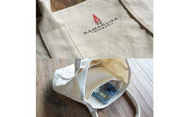 【鎌倉天幕】Handy&nbsp;Tote&nbsp;Bag&nbsp;ミニ&nbsp;トートバッグ&nbsp;Natural&nbsp;KTM-MTN