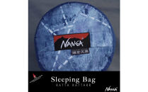 【鎌倉天幕】×&nbsp;NANGA×RATTA&nbsp;RATTARR&nbsp;スリーピングバッグ&nbsp;600&nbsp;Indigo&nbsp;マミー型&nbsp;ダウン&nbsp;&nbsp;透湿防水加工&nbsp;ボックスキルト構造&nbsp;KTMNA-SBID