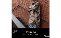 【鎌倉天幕】×&nbsp;NANGA×RATTA&nbsp;RATTARR&nbsp;ポンチョ&nbsp;Coyote&nbsp;透湿防水ラミネート&nbsp;KTMNA-PCCY