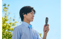 リズム大風量2重反転ハンディファンSilky&nbsp;Wind&nbsp;Mobile&nbsp;4＜ダークグレー＞【11100-2683】
