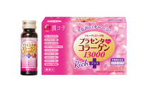「潤コラ」プラセンタinコラーゲン13000リッチプラス&nbsp;50ml×90本　ピーチ&nbsp;美容&nbsp;美容成分配合&nbsp;ヒアルロン酸&nbsp;コラーゲン&nbsp;ビタミン&nbsp;エイジングケア&nbsp;健康飲料&nbsp;潤い&nbsp;健康&nbsp;美肌&nbsp;愛知県&nbsp;名古屋市