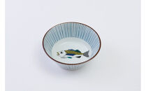 九谷焼&nbsp;小鉢揃海の幸（約13.5cm&nbsp;石川の海の幸柄小鉢5点セット）