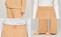 【キャメル&nbsp;S】ReFa&nbsp;バイタルテック&nbsp;フラッフィーニット&nbsp;ストレートパンツ