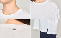 【ホワイト&nbsp;L】ReFa&nbsp;バイタルテック&nbsp;コンフォートコットン&nbsp;クルーネックロングTシャツハートコレクション&nbsp;Aira&nbsp;5
