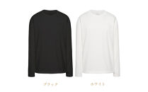 【ブラック&nbsp;L】ReFa&nbsp;バイタルテック&nbsp;コンフォートコットン&nbsp;クルーネックロングTシャツハートコレクション&nbsp;Aira&nbsp;5