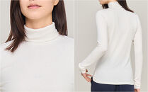 【ピンク&nbsp;L】ReFa&nbsp;バイタルテック&nbsp;モイストリブ&nbsp;ハイネックロングスリーブインナー