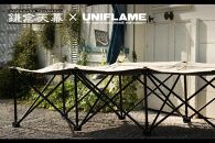 【鎌倉天幕】× UNIFLAME KTM-CTSF アウトドア コット／折り畳み式簡易ベッド GL COT