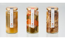 だいだい農家が作った 伊豆ピクルス５本セット ｜ 熱海市 伊豆野菜 加工食品 ピクルス 瓶詰め 酢漬け 彩り野菜 ヘルシー 保存食 人気 おすすめ 野菜 酢 酢漬け料理 おしゃれ ギフト プレゼント お取り寄せ 通販 送料無料 ふるさと納税