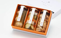 だいだい農家が作った  伊豆ピクルス３本セット ｜ 熱海市 伊豆野菜 加工食品 ピクルス 瓶詰め 酢漬け 彩り野菜 ヘルシー 保存食 人気 おすすめ 野菜 酢 酢漬け料理 おしゃれ ギフト プレゼント お取り寄せ 通販 送料無料 ふるさと納税