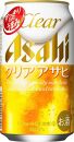【博多工場産】アサヒビール　クリアアサヒ350ml ６缶パック ケース入り
