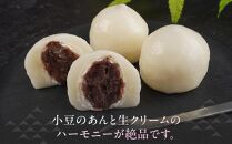 お菓子 和菓子 大福 生クリーム大福 雪ふたえ 12個 【ささもり 菓子 おかし 食品 和菓子 贈り物 宮城県 名物 銘菓 小豆 ふるさとの味 人気 おすすめ 送料無料】