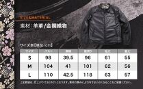 【デグナー】クラシック×花山コラボジャケットFR21SJ-15K 桧垣桜柄（レディース）＜Sサイズ＞［ 京都 八王子 バイクギア ジャケット 人気 おすすめ 革 レザー ツーリング ライダー バイカー バイク ブランド メーカー ギア パーツ ］
