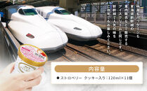 アイス ストロベリー クッキー入り 11個 シンカンセンスゴイカタイアイス