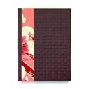 柿渋塗&nbsp;四つ目箱&nbsp;便せんサイズ&nbsp;こげ茶布付【TN82】