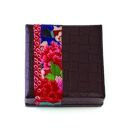 柿渋塗&nbsp;四つ目箱&nbsp;針箱サイズ&nbsp;こげ茶布付【TN88】