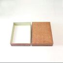 柿渋塗&nbsp;四つ目箱&nbsp;A4サイズ&nbsp;こげ茶布付【TN103】