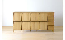 【開梱設置】高野木工&nbsp;LECCE&nbsp;レッチェ&nbsp;180マガジンレコードラック&nbsp;オーク【10年保証】