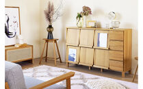 【開梱設置】高野木工&nbsp;LECCE&nbsp;レッチェ&nbsp;143マガジンレコードラック&nbsp;オーク【10年保証】