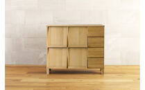 【開梱設置】高野木工&nbsp;LECCE&nbsp;レッチェ&nbsp;105マガジンレコードラック&nbsp;オーク【10年保証】