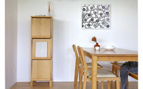 【開梱設置】高野木工&nbsp;LECCE&nbsp;レッチェ&nbsp;40マガジンレコードラック&nbsp;オーク【10年保証】