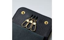 【洛景工房】SMART&nbsp;MOVE!｜スマートキー2本＋アナログキー収納&nbsp;本革スマートキーウォレット｜type1｜Alley&nbsp;Black（ブラック）｜京都&nbsp;ウォレット&nbsp;人気ブランド［&nbsp;京都&nbsp;累計15,000個以上販売実績&nbsp;雑貨&nbsp;人気ブランド&nbsp;職人が一つ一つ手作り&nbsp;財布&nbsp;おすすめ&nbsp;かわいい&nbsp;ギフト&nbsp;プレゼント&nbsp;お取り寄せ&nbsp;通販&nbsp;送料無料&nbsp;ふるさと納税&nbsp;］