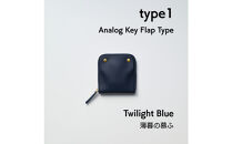 【洛景工房】SMART&nbsp;MOVE!｜スマートキー2本＋アナログキー収納&nbsp;本革スマートキーウォレット｜type1｜Twilight&nbsp;Blue（ネイビー）｜京都&nbsp;ウォレット&nbsp;人気ブランド［&nbsp;京都&nbsp;累計15,000個以上販売実績&nbsp;雑貨&nbsp;人気ブランド&nbsp;職人が一つ一つ手作り&nbsp;財布&nbsp;おすすめ&nbsp;かわいい&nbsp;ギフト&nbsp;プレゼント&nbsp;お取り寄せ&nbsp;通販&nbsp;送料無料&nbsp;ふるさと納税&nbsp;］