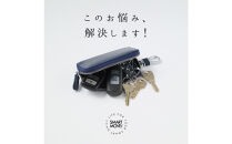 【洛景工房】SMART&nbsp;MOVE!｜スマートキー2本＋アナログキー収納&nbsp;本革スマートキーウォレット｜type1｜Twilight&nbsp;Blue（ネイビー）｜京都&nbsp;ウォレット&nbsp;人気ブランド［&nbsp;京都&nbsp;累計15,000個以上販売実績&nbsp;雑貨&nbsp;人気ブランド&nbsp;職人が一つ一つ手作り&nbsp;財布&nbsp;おすすめ&nbsp;かわいい&nbsp;ギフト&nbsp;プレゼント&nbsp;お取り寄せ&nbsp;通販&nbsp;送料無料&nbsp;ふるさと納税&nbsp;］